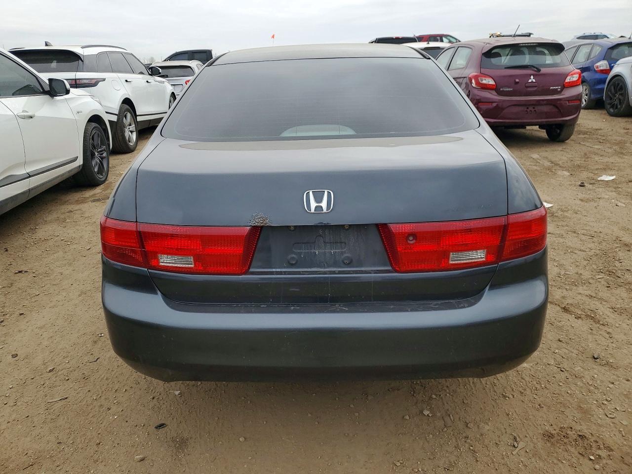 2005 Honda Accord Lx Серый vin: 1HGCM55455A187782