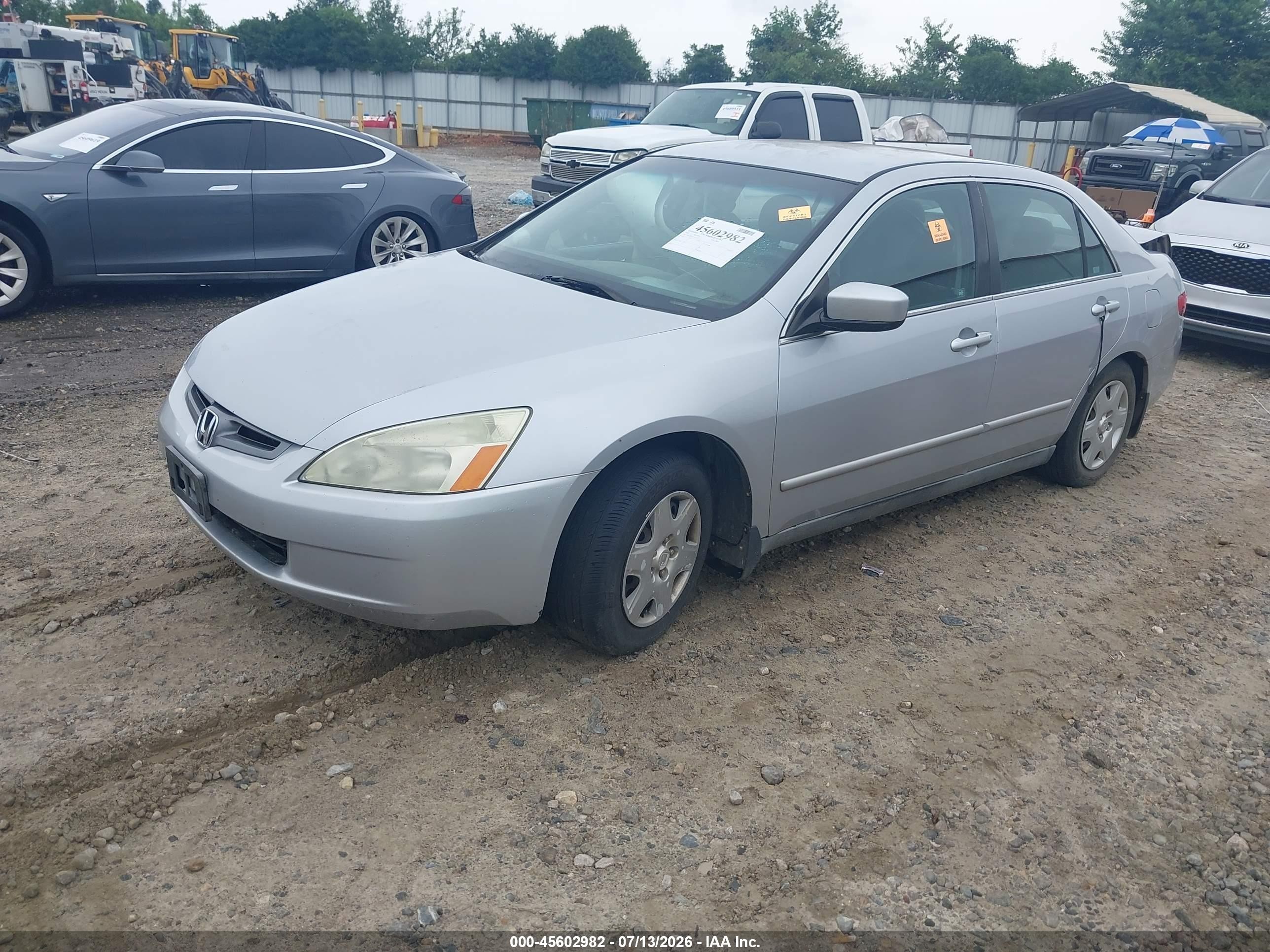 2005 Honda Accord 2.4 Lx Gray vin: 1HGCM55475A111643