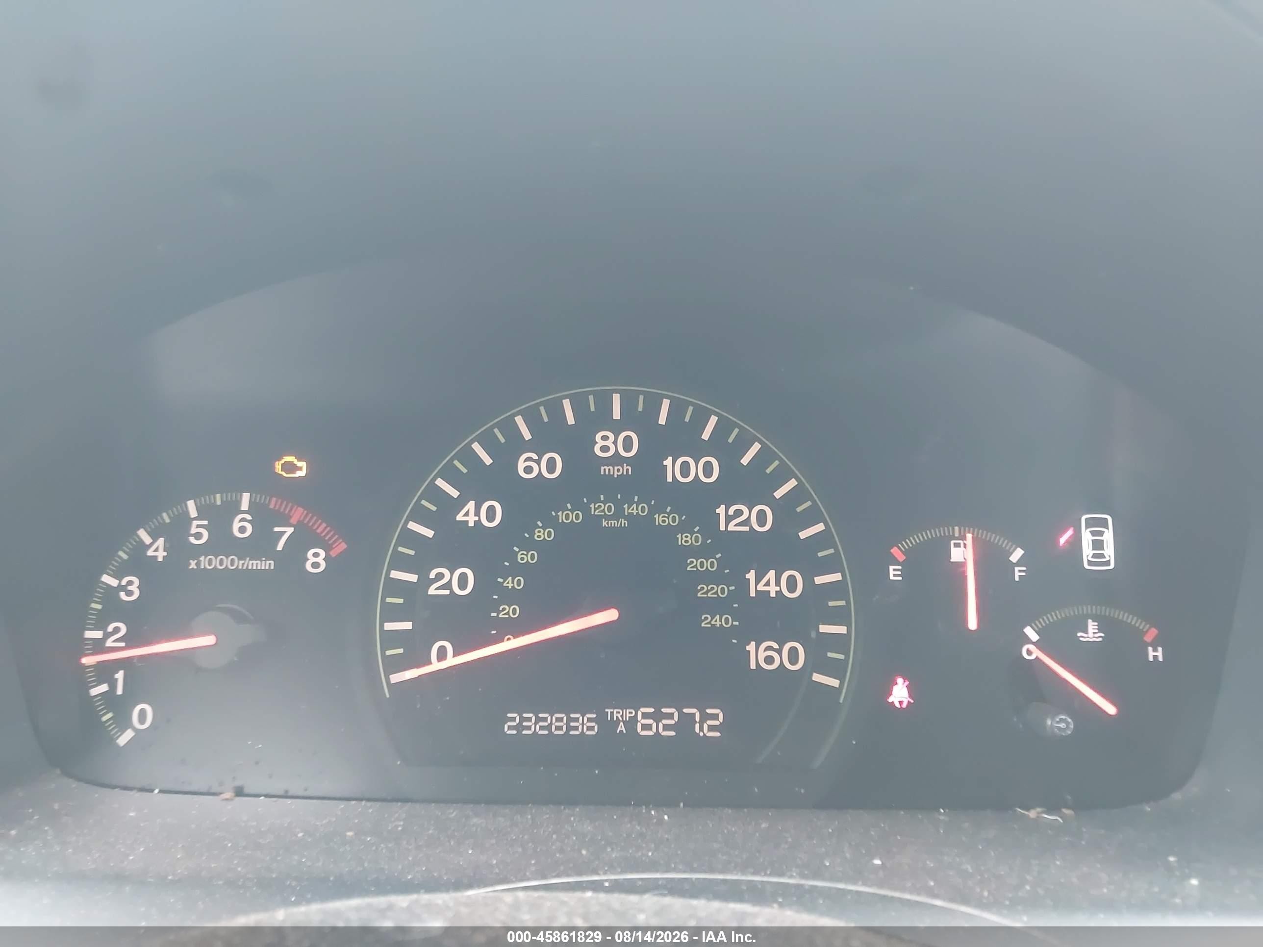 2005 Honda Accord 2.4 Lx Серебряный vin: 1HGCM55485A193303