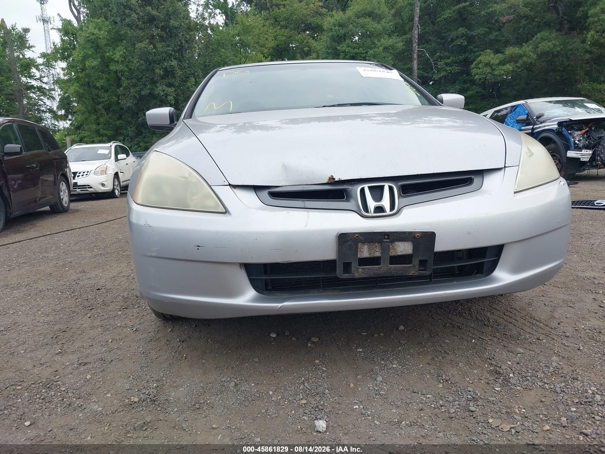 2005 Honda Accord 2.4 Lx Серебряный vin: 1HGCM55485A193303