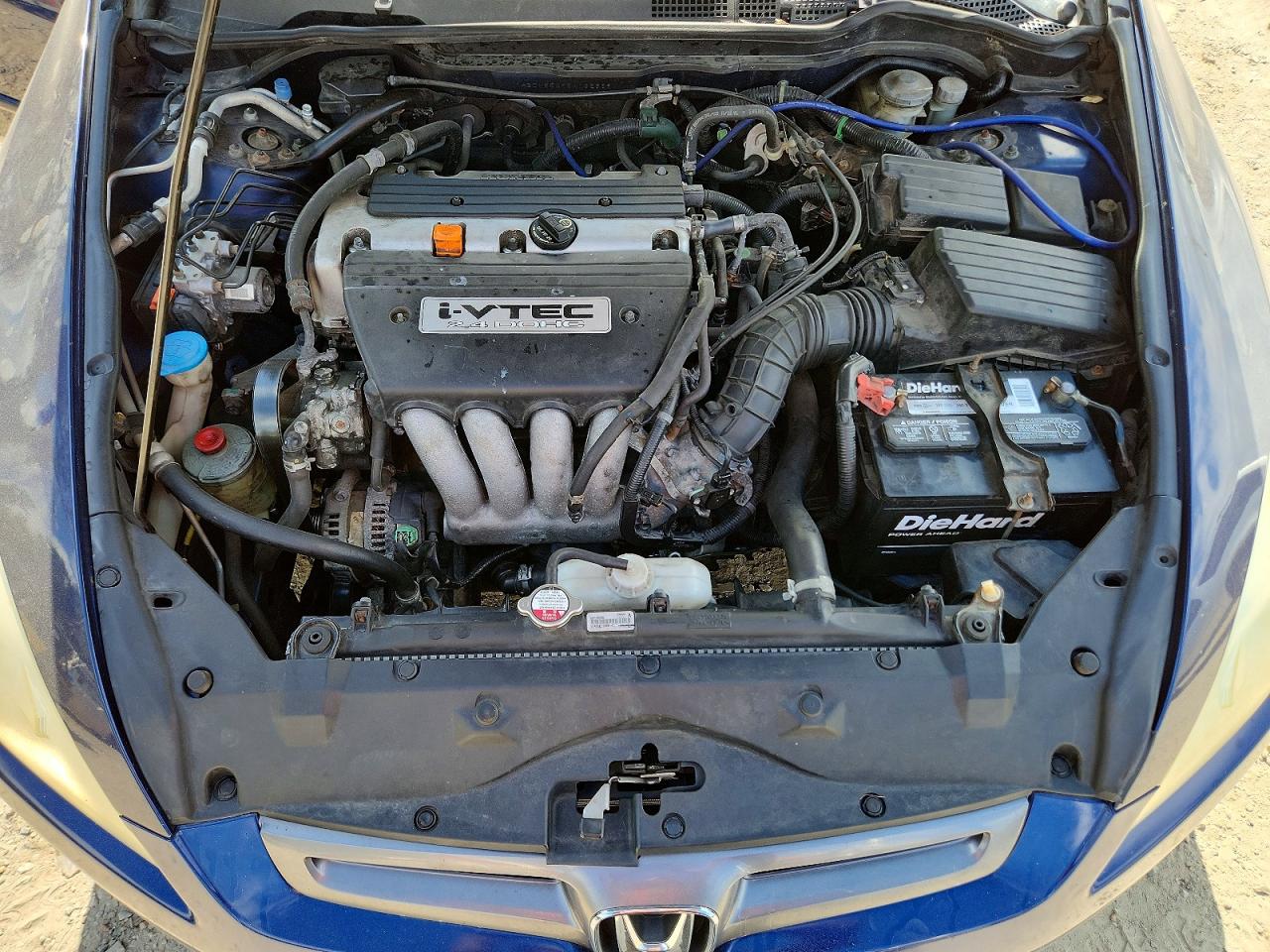 2005 Honda Accord Lx Blue vin: 1HGCM55495A132669