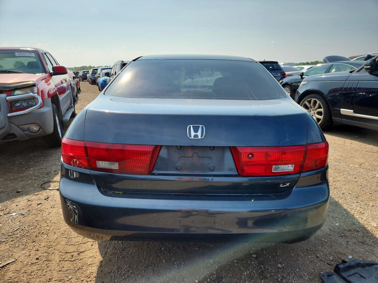2005 Honda Accord Lx Blue vin: 1HGCM55495A179801