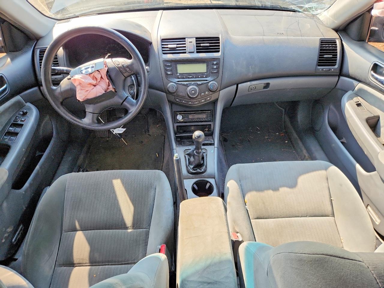 2005 Honda Accord Lx Blue vin: 1HGCM55495A179801