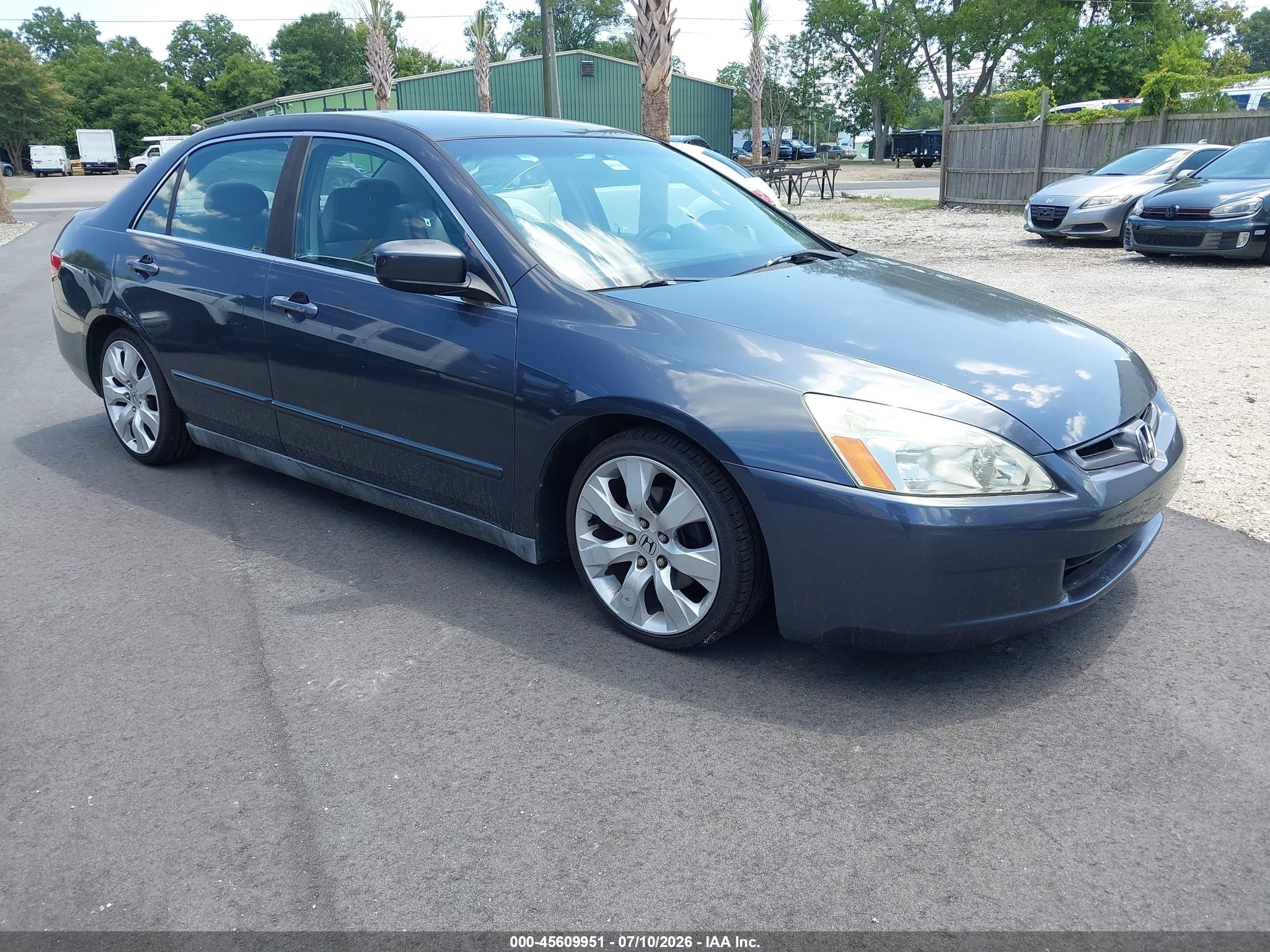 2005 Honda Accord 2.4 Lx Gray vin: 1HGCM55495A193603