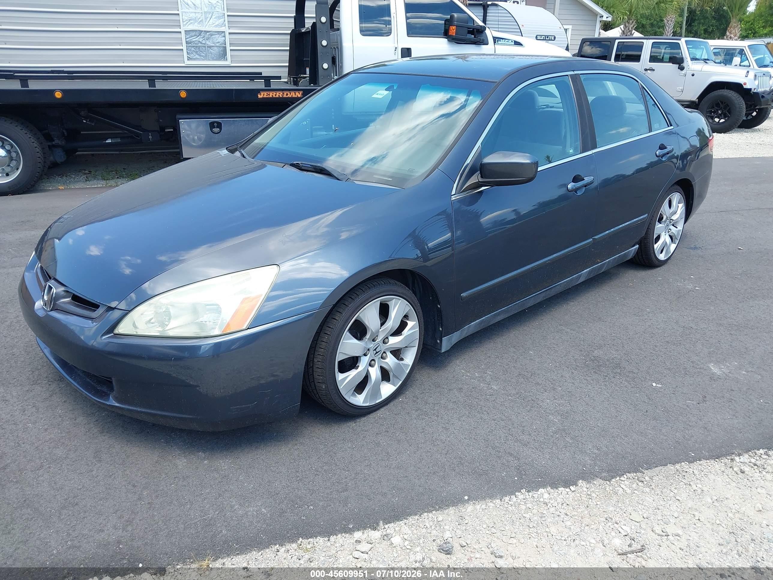 2005 Honda Accord 2.4 Lx Gray vin: 1HGCM55495A193603