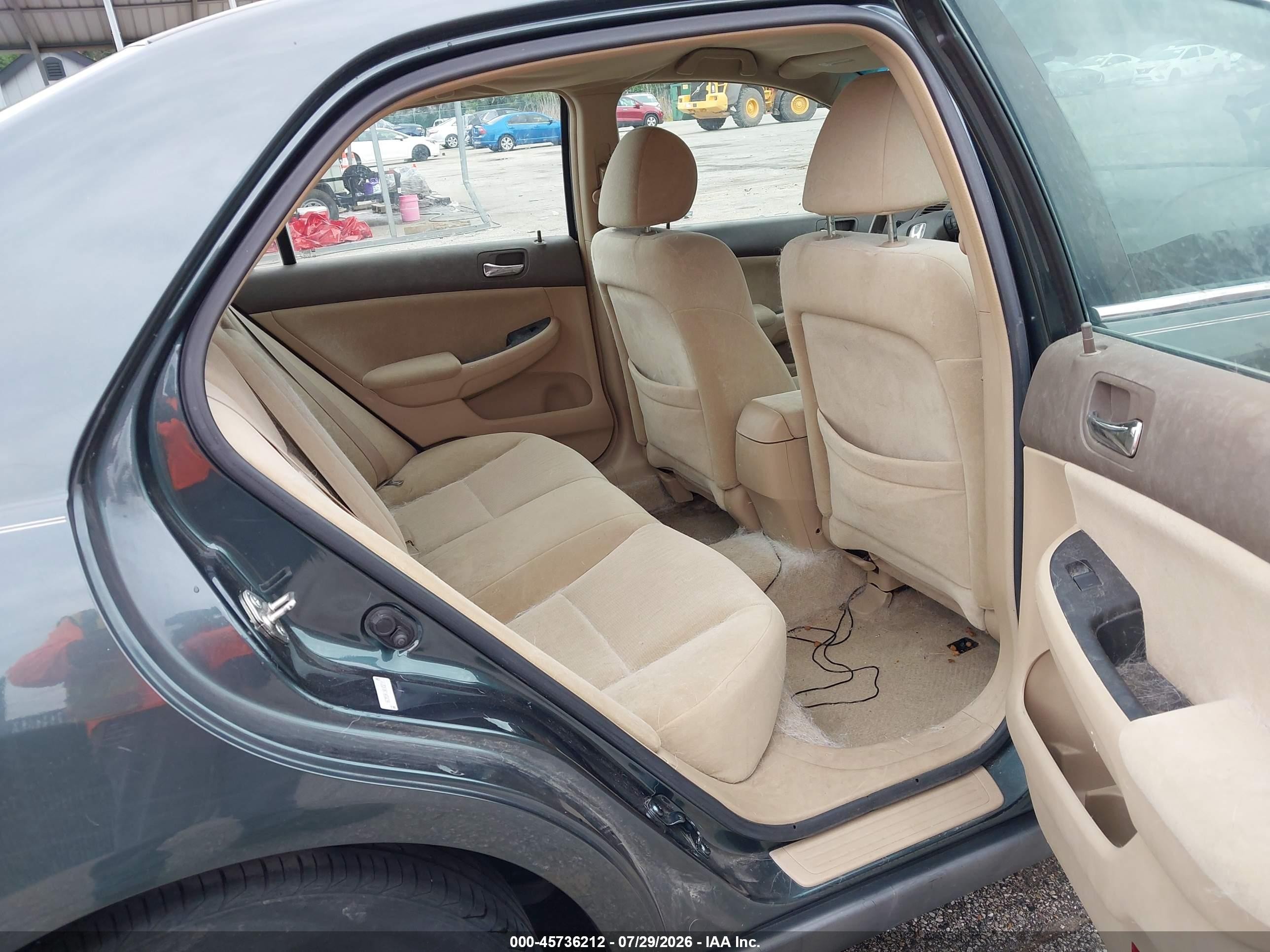 2005 Honda Accord 2.4 Lx Green vin: 1HGCM554X5A145270