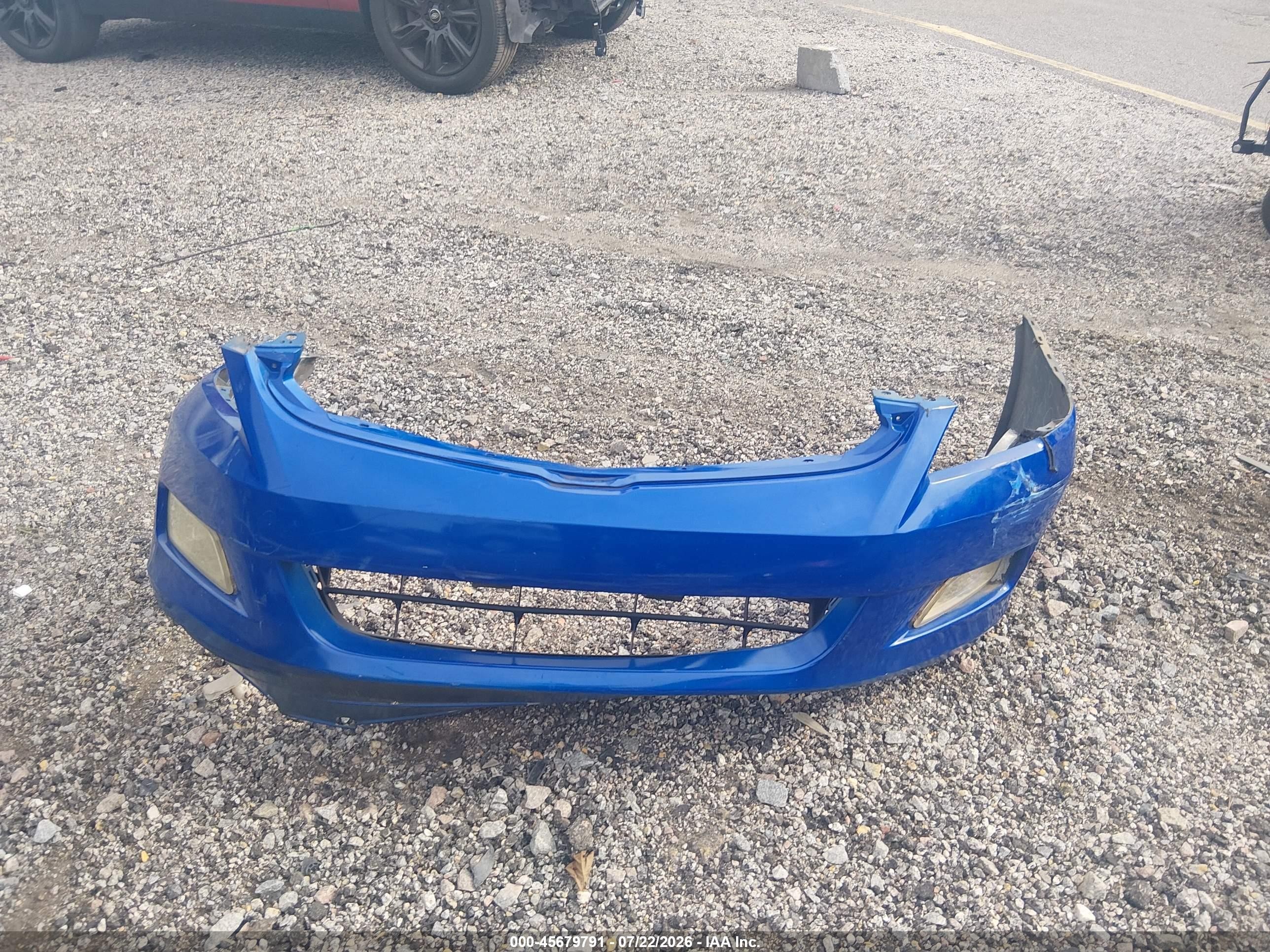 2007 Honda Accord 2.4 Lx Blue vin: 1HGCM554X7A066068