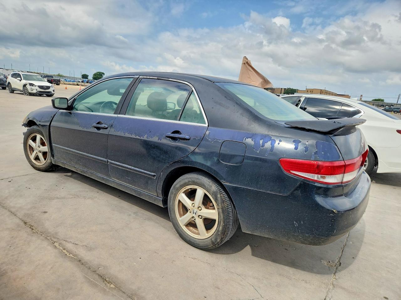 2003 Honda Accord Ex Black vin: 1HGCM55673A107087