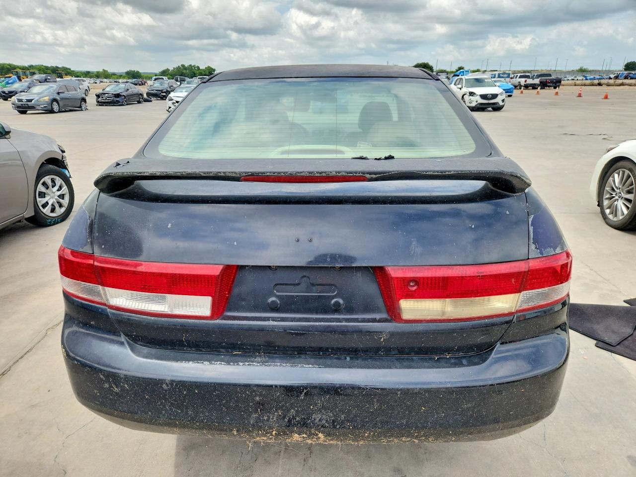 2003 Honda Accord Ex Black vin: 1HGCM55673A107087