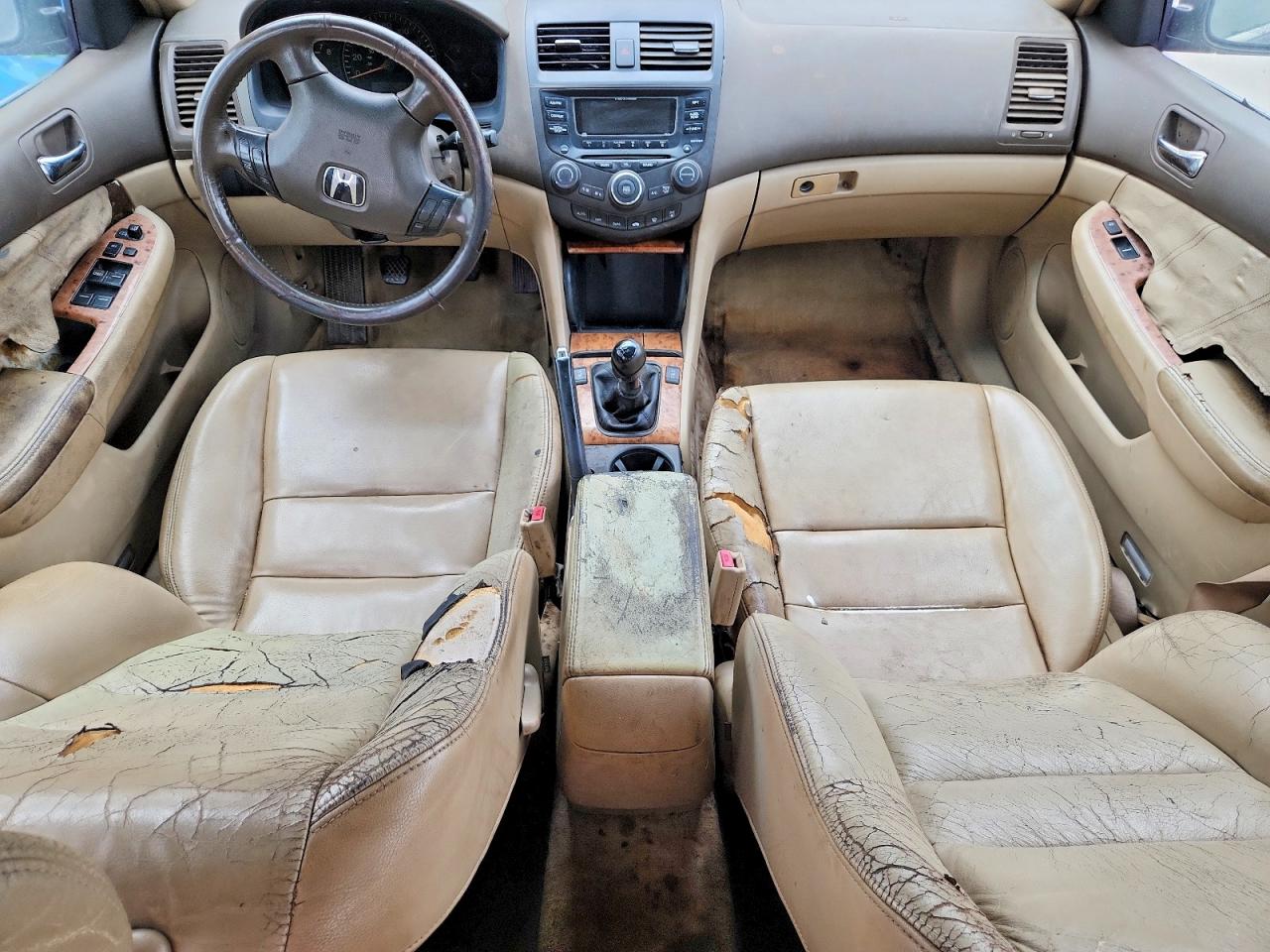 2003 Honda Accord Ex Black vin: 1HGCM55673A107087