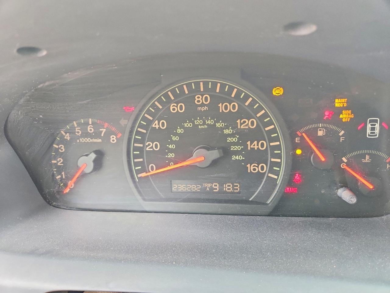 2003 Honda Accord Ex Black vin: 1HGCM55673A107087