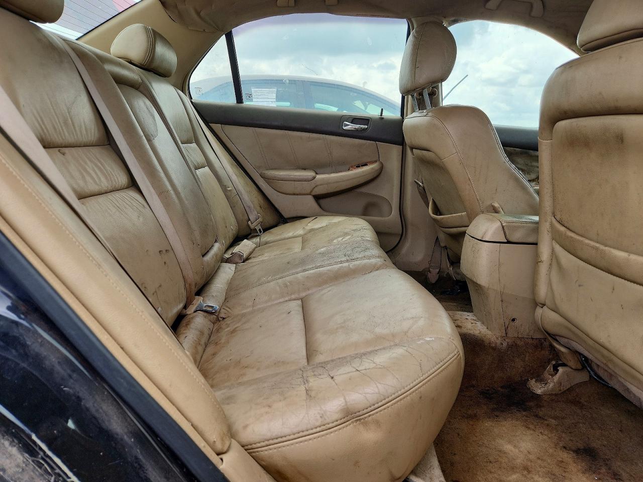 2003 Honda Accord Ex Black vin: 1HGCM55673A107087