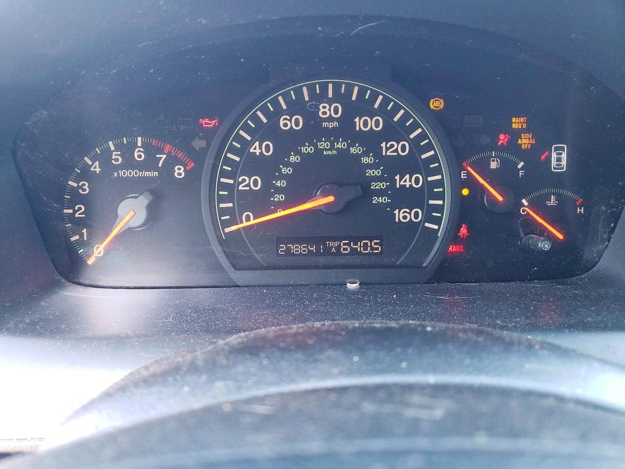 2005 Honda Accord Ex Blue vin: 1HGCM55705A044104