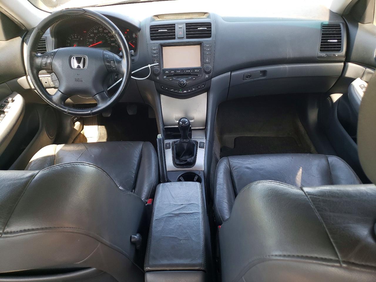 2005 Honda Accord Ex Blue vin: 1HGCM55705A044104