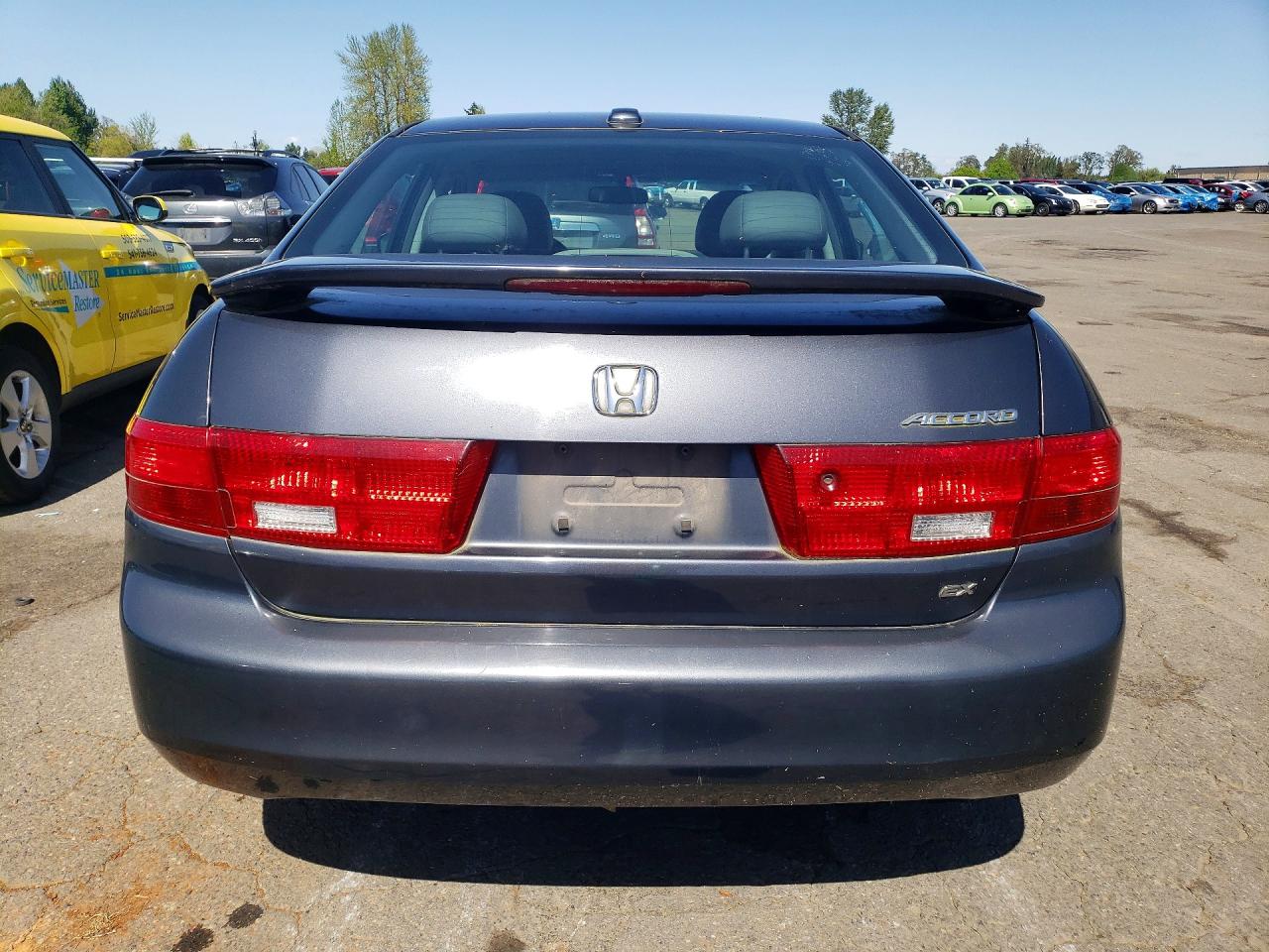 2005 Honda Accord Ex Blue vin: 1HGCM55705A044104