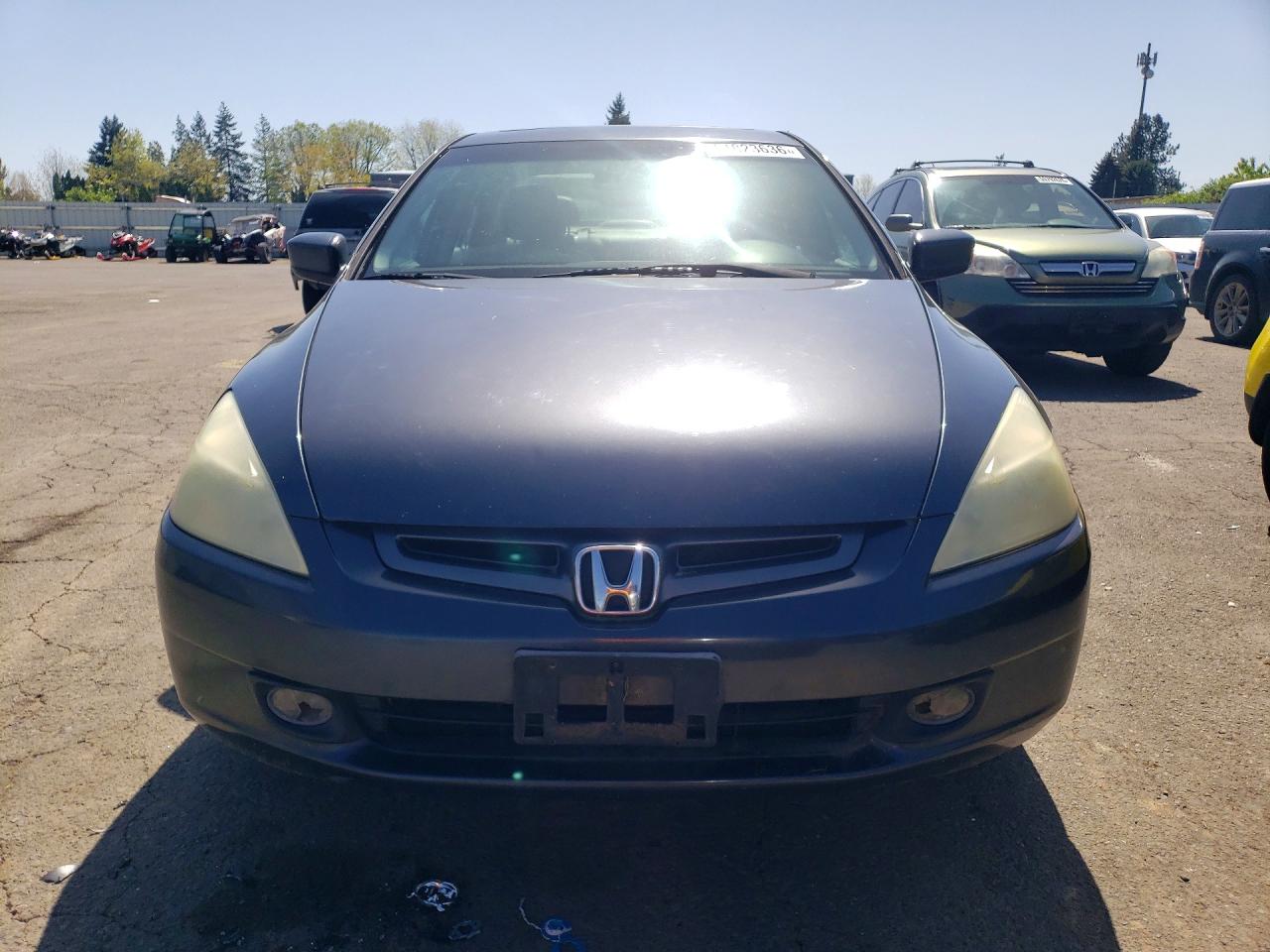 2005 Honda Accord Ex Blue vin: 1HGCM55705A044104