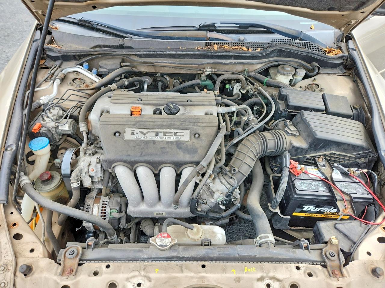 2005 Honda Accord Ex Tan vin: 1HGCM55735A057283