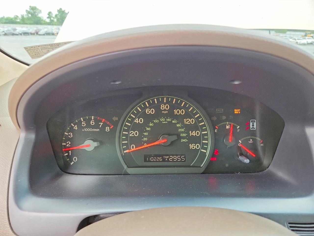 2005 Honda Accord Ex Tan vin: 1HGCM55735A057283