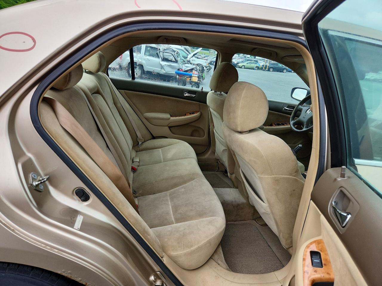 2005 Honda Accord Ex Tan vin: 1HGCM55735A057283