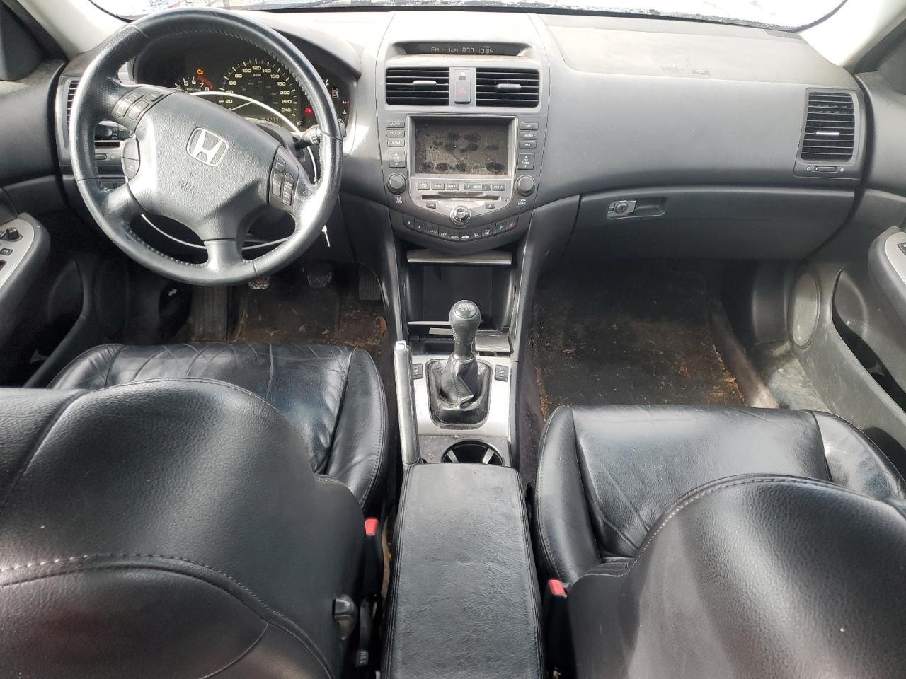 2007 Honda Accord Ex Gray vin: 1HGCM55747A800259