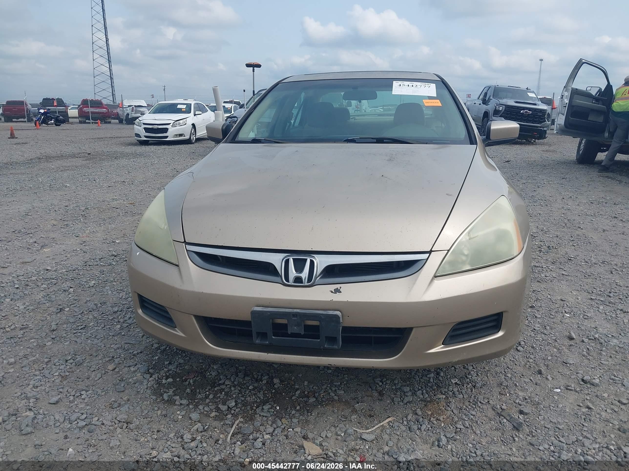 2006 Honda Accord 2.4 Ex Gold vin: 1HGCM55766A030273
