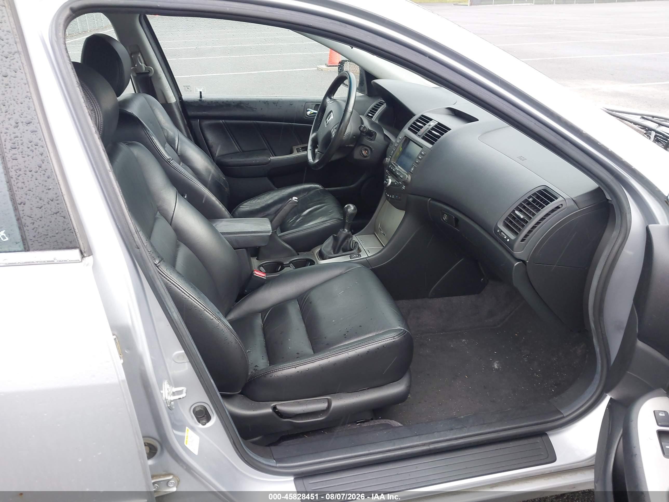 2005 Honda Accord 2.4 Ex Silver vin: 1HGCM55785A046845