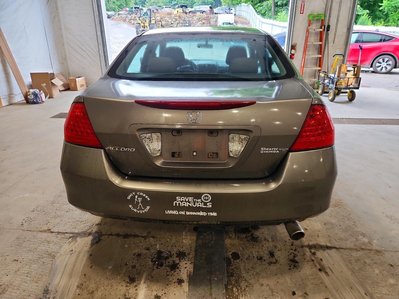 2006 Honda Accord Ex Gray vin: 1HGCM55796A146017