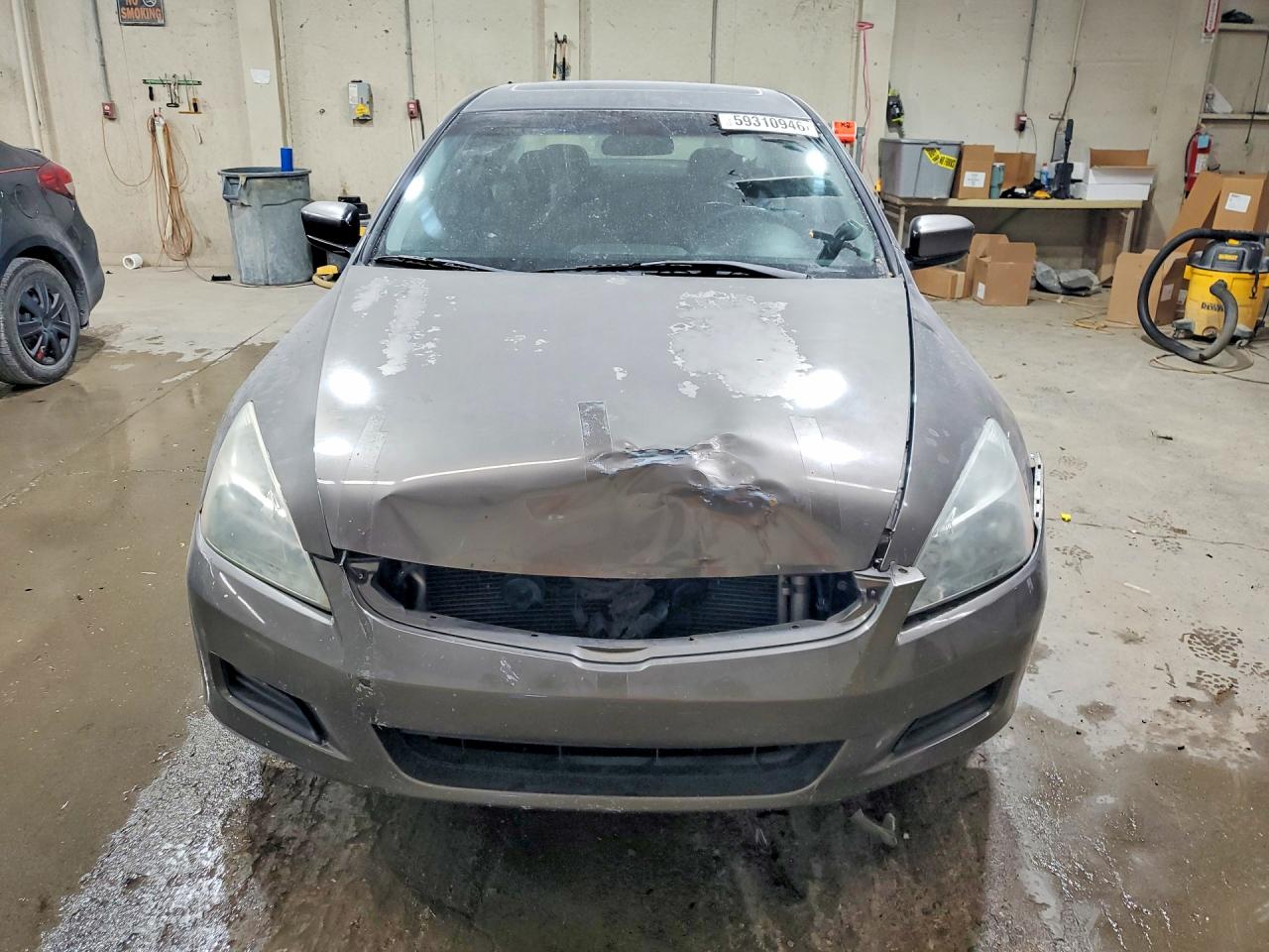 2006 Honda Accord Ex Gray vin: 1HGCM55806A145203