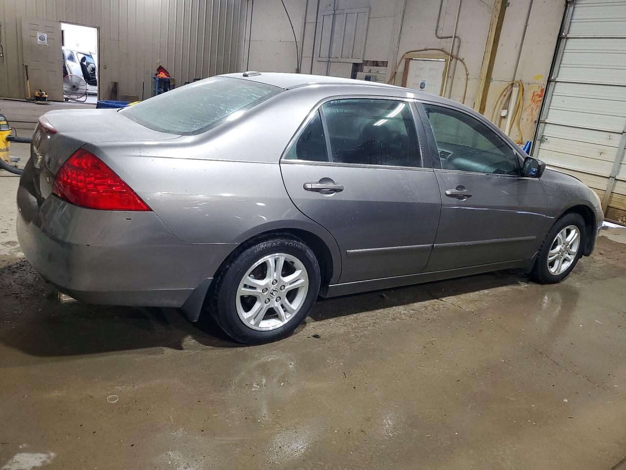 2006 Honda Accord Ex Gray vin: 1HGCM55806A145203