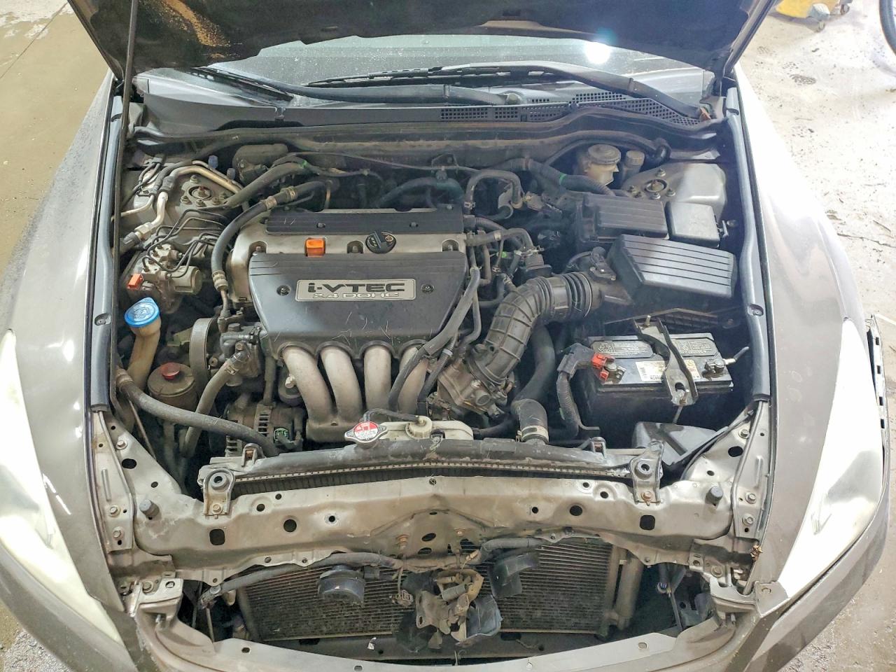 2006 Honda Accord Ex Gray vin: 1HGCM55806A145203