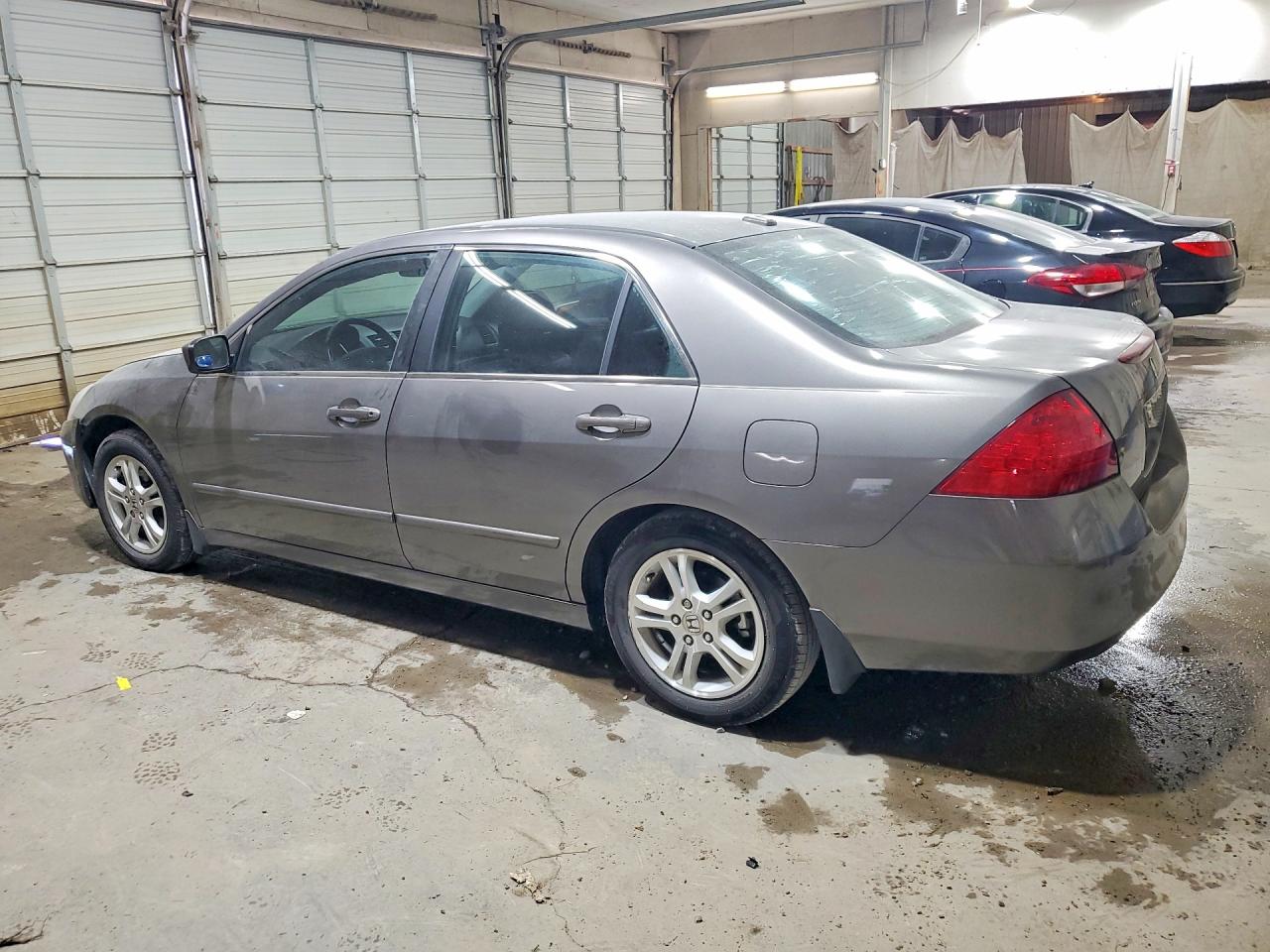 2006 Honda Accord Ex Gray vin: 1HGCM55806A145203