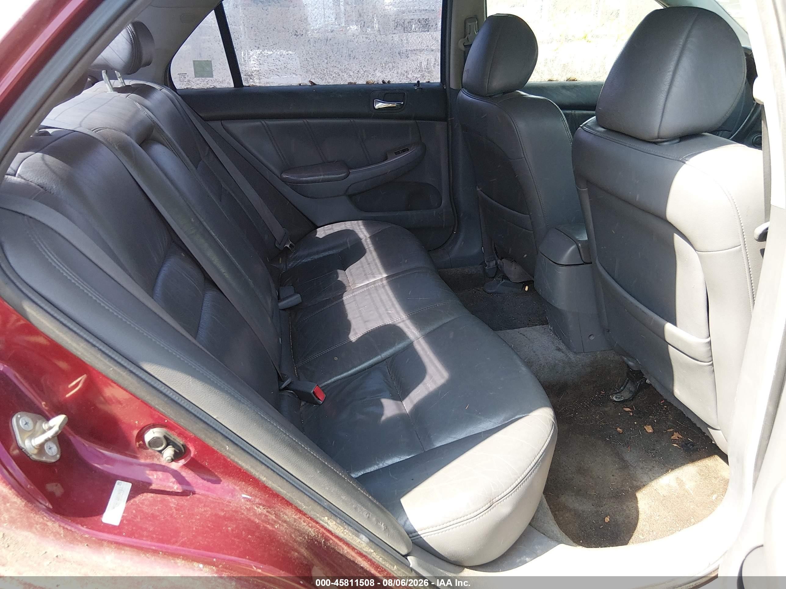 2004 Honda Accord 2.4 Ex Maroon vin: 1HGCM55834A129364