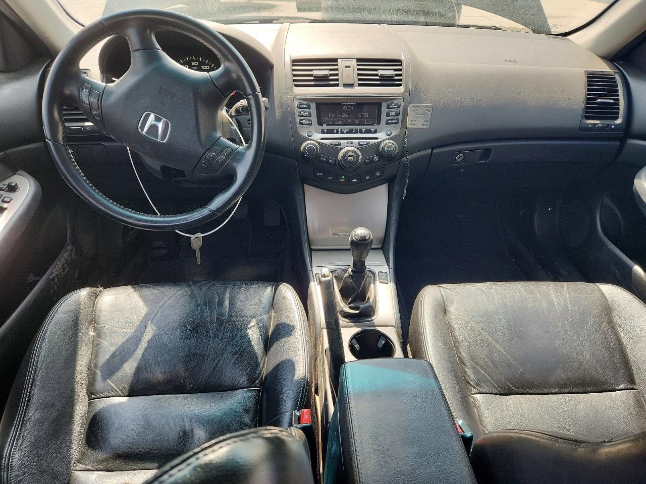 2007 Honda Accord Ex Черный vin: 1HGCM55847A071186