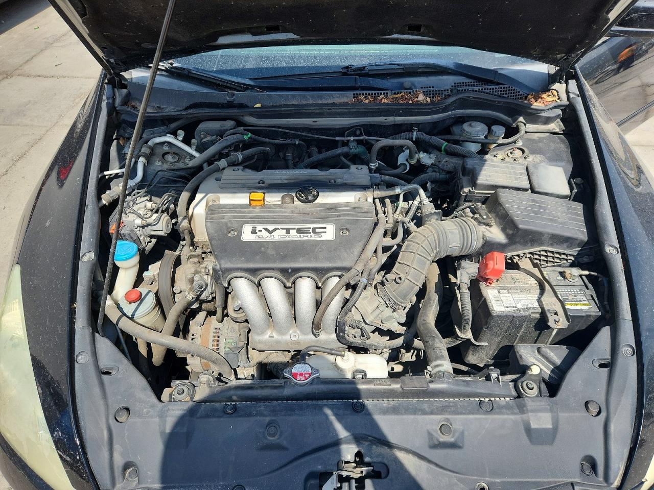 2007 Honda Accord Ex Черный vin: 1HGCM55847A071186