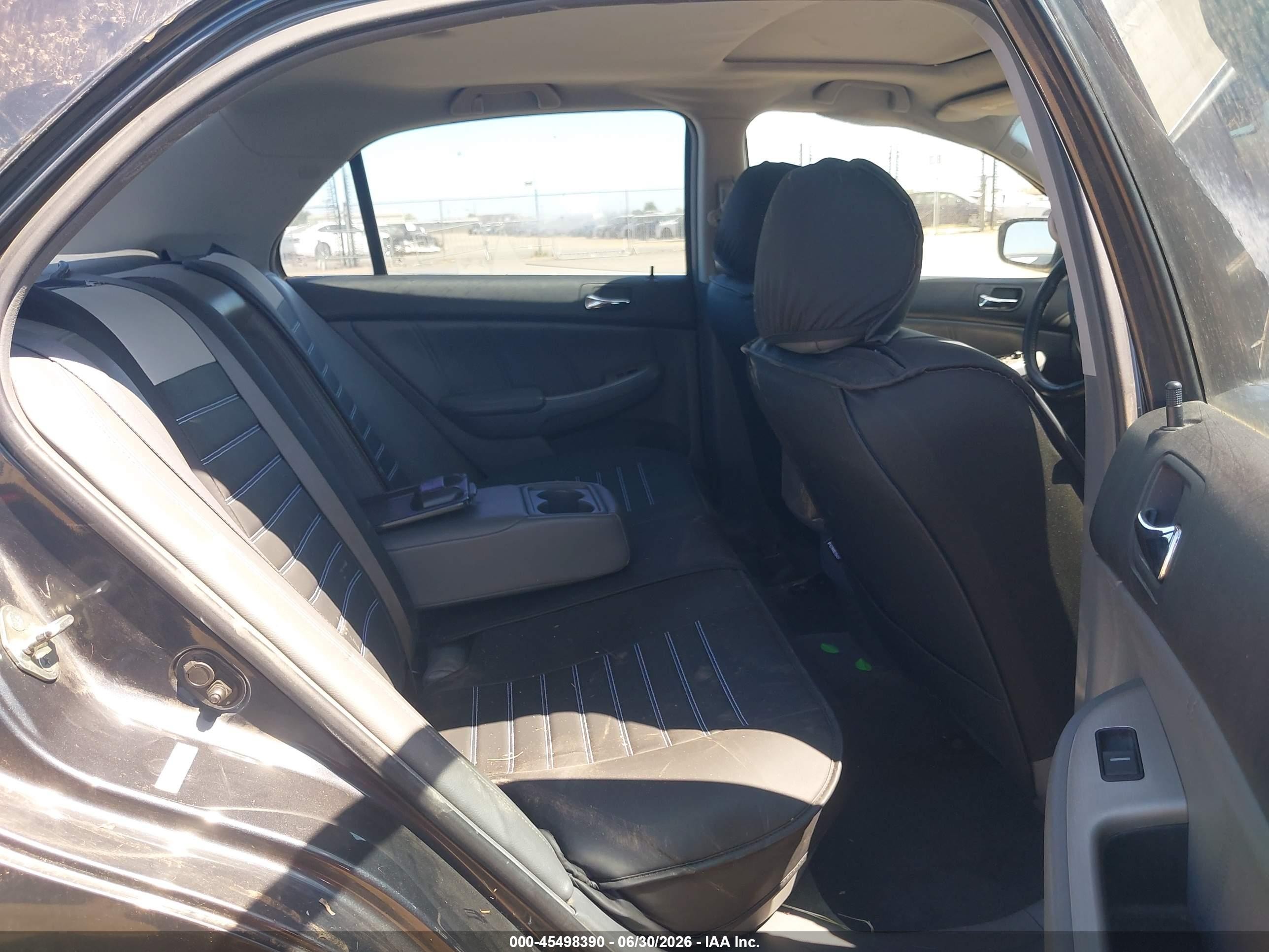 2006 Honda Accord 2.4 Ex Blue vin: 1HGCM55856A162594