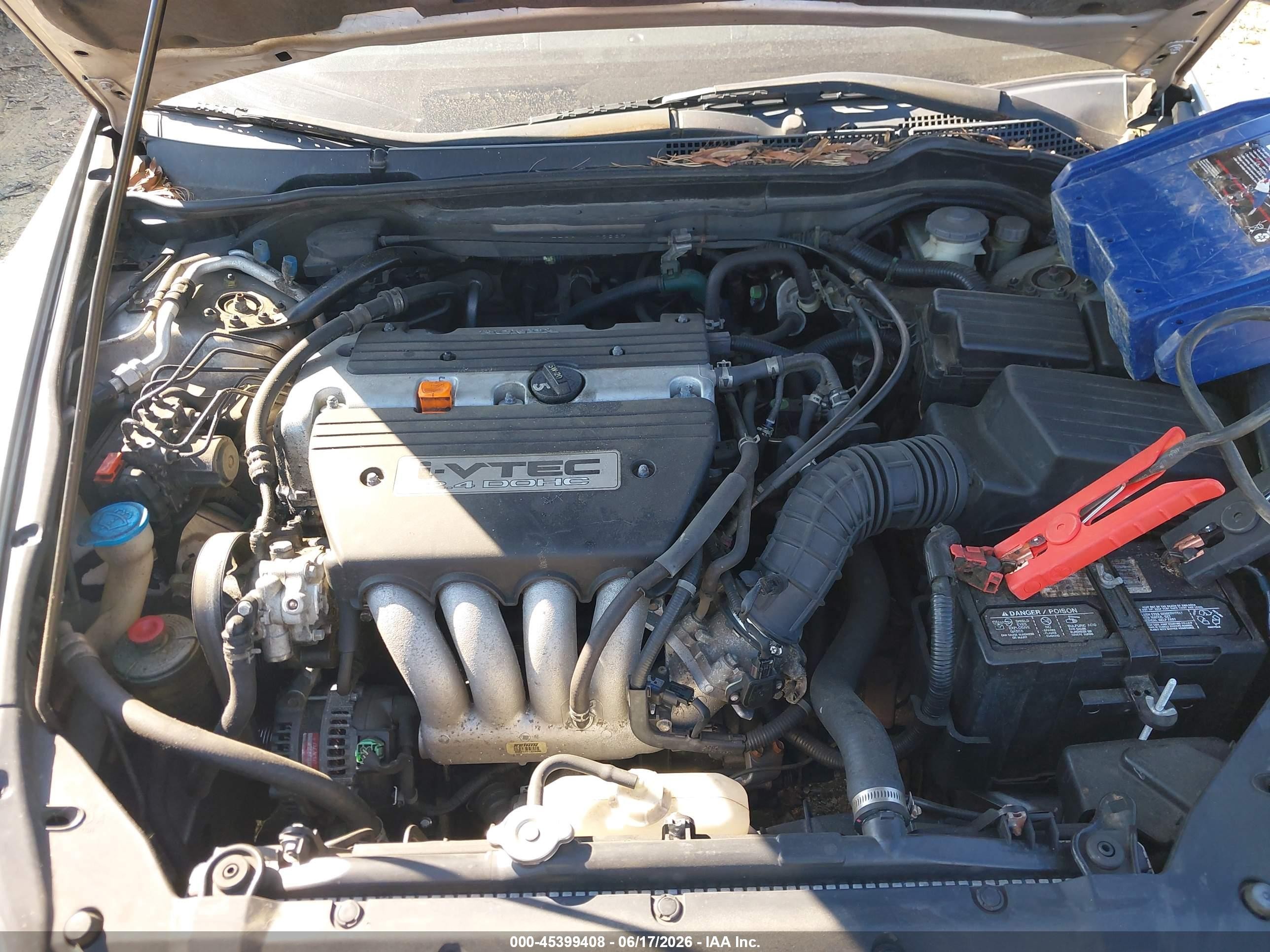 2004 Honda Accord 2.4 Ex Silver vin: 1HGCM55864A102885
