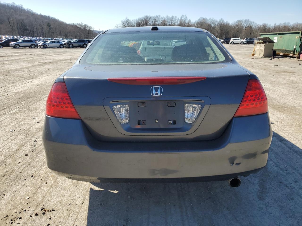 2007 Honda Accord Ex Gray vin: 1HGCM55867A004380