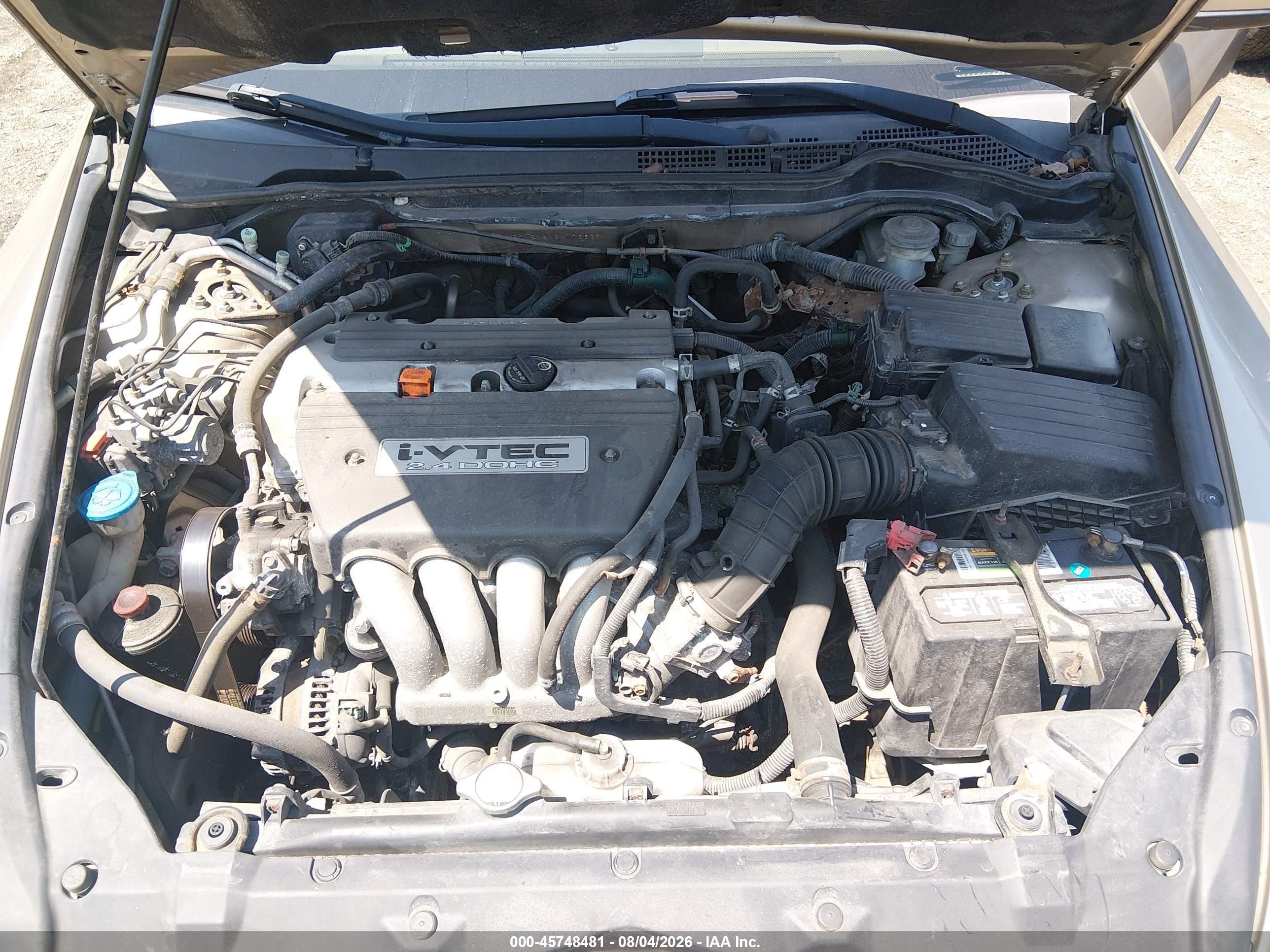 2006 Honda Accord 2.4 Ex Gold vin: 1HGCM55876A176626