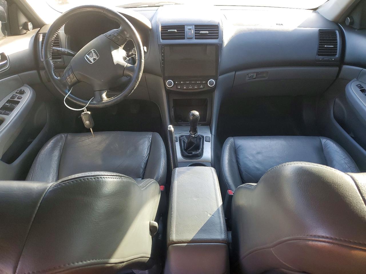 2007 Honda Accord Ex Gray vin: 1HGCM55877A099743