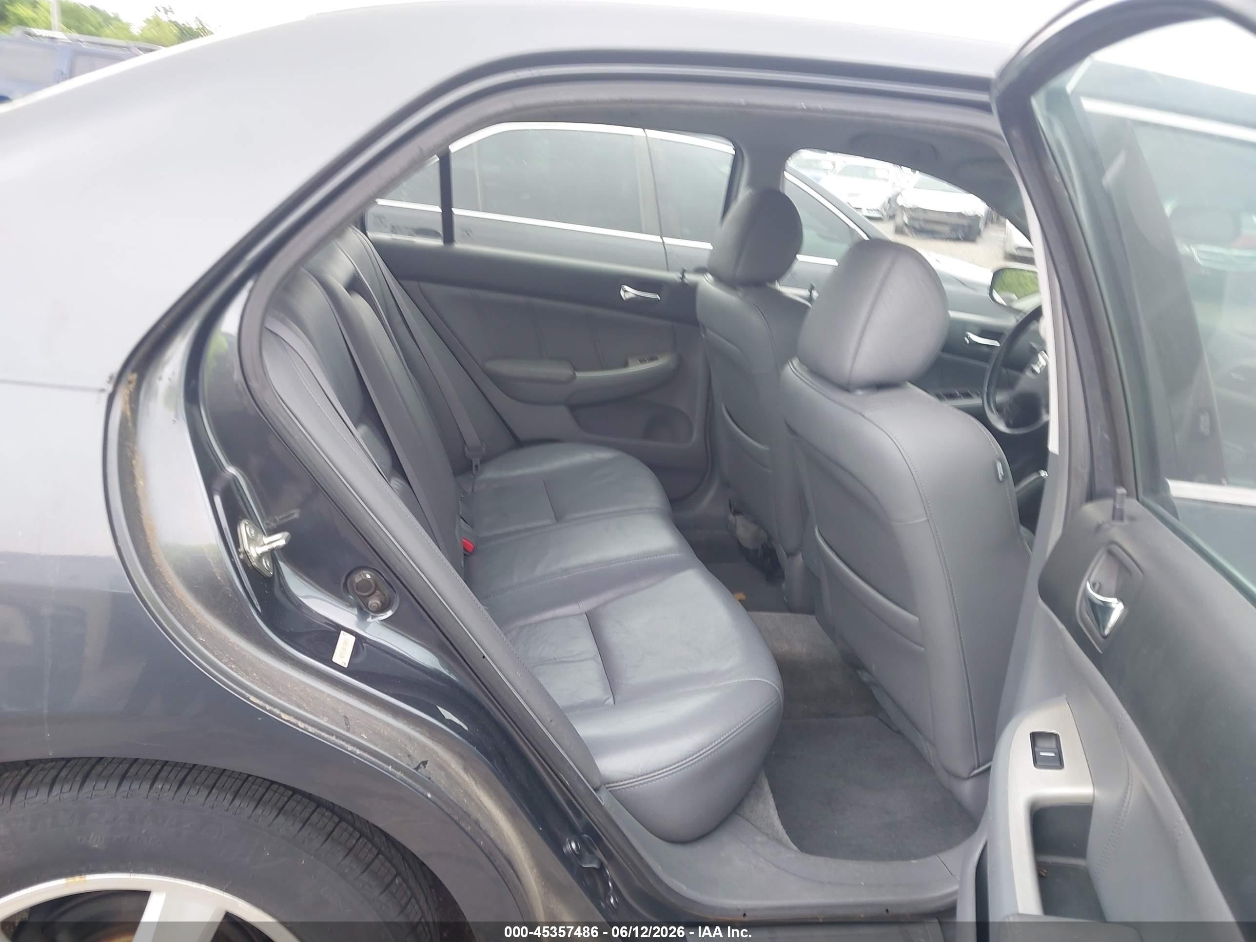 2005 Honda Accord 2.4 Ex Gray vin: 1HGCM55885A000036