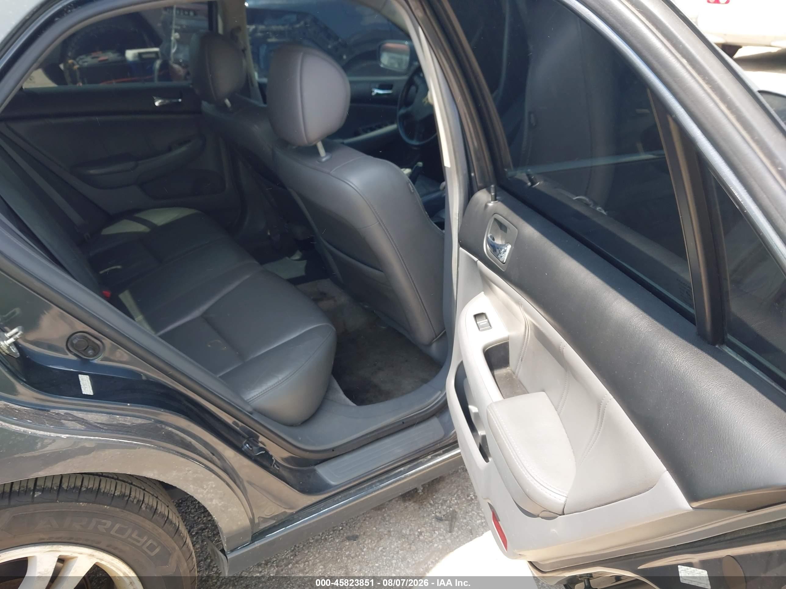 2006 Honda Accord 2.4 Ex Blue vin: 1HGCM55886A110277