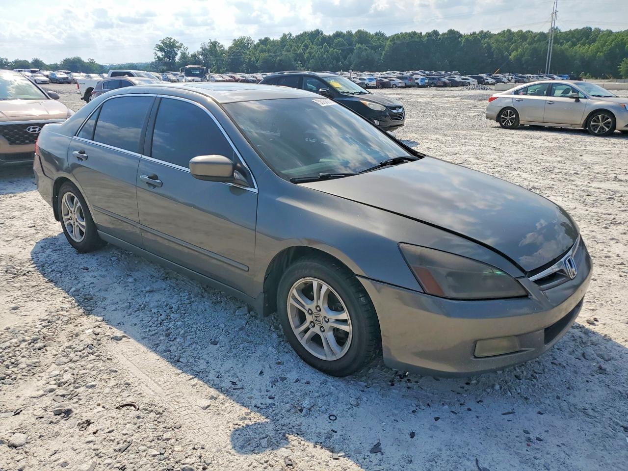 2006 Honda Accord Ex Gray vin: 1HGCM55886A176649