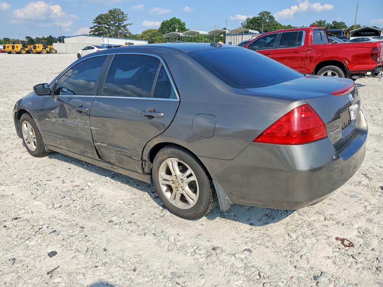 2006 Honda Accord Ex Gray vin: 1HGCM55886A176649