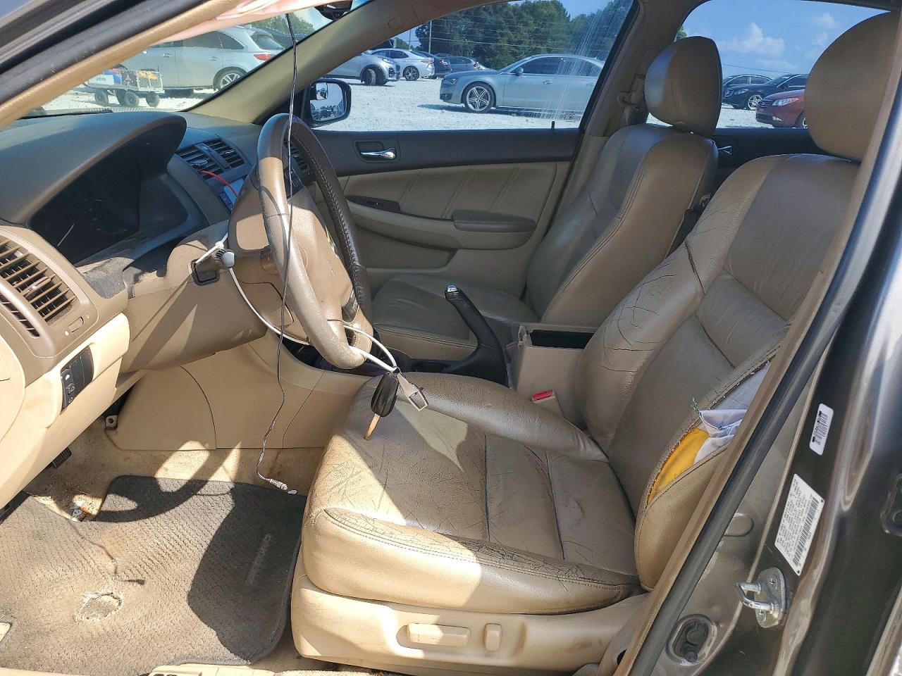 2006 Honda Accord Ex Gray vin: 1HGCM55886A176649