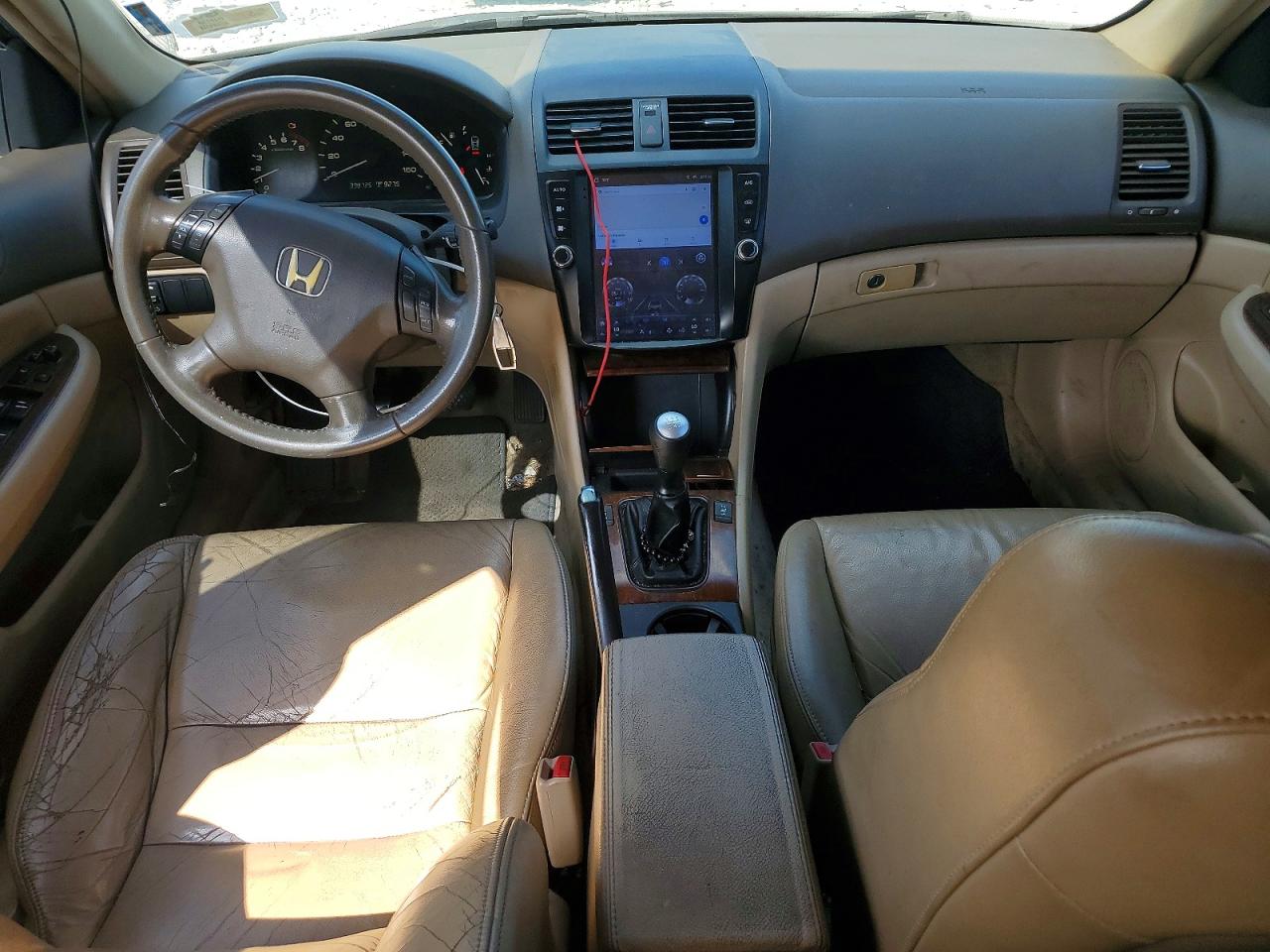 2006 Honda Accord Ex Gray vin: 1HGCM55886A176649