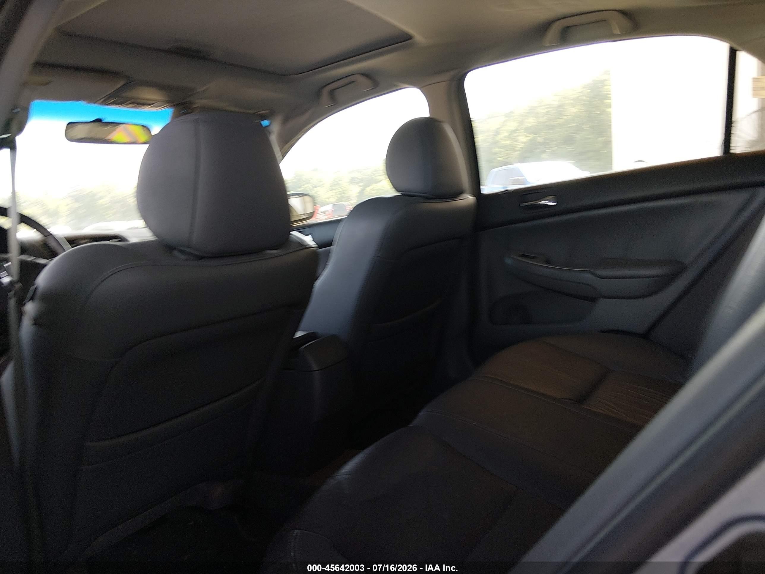 2007 Honda Accord 2.4 Ex Blue vin: 1HGCM55887A126271