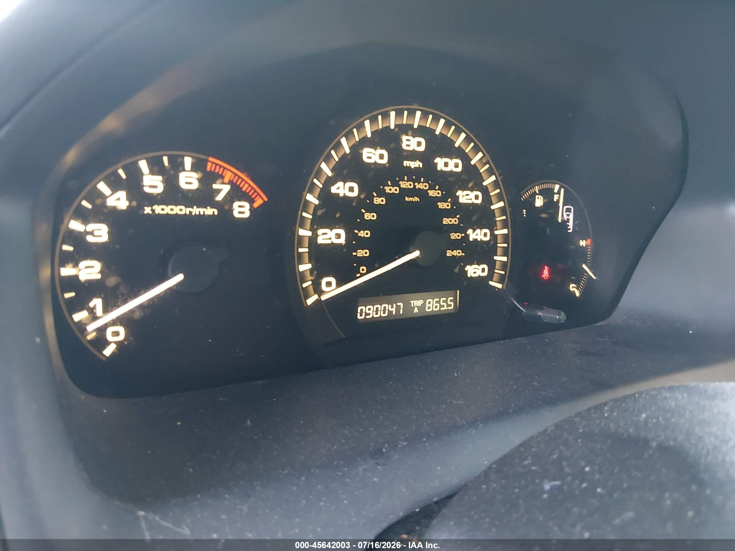 2007 Honda Accord 2.4 Ex Blue vin: 1HGCM55887A126271