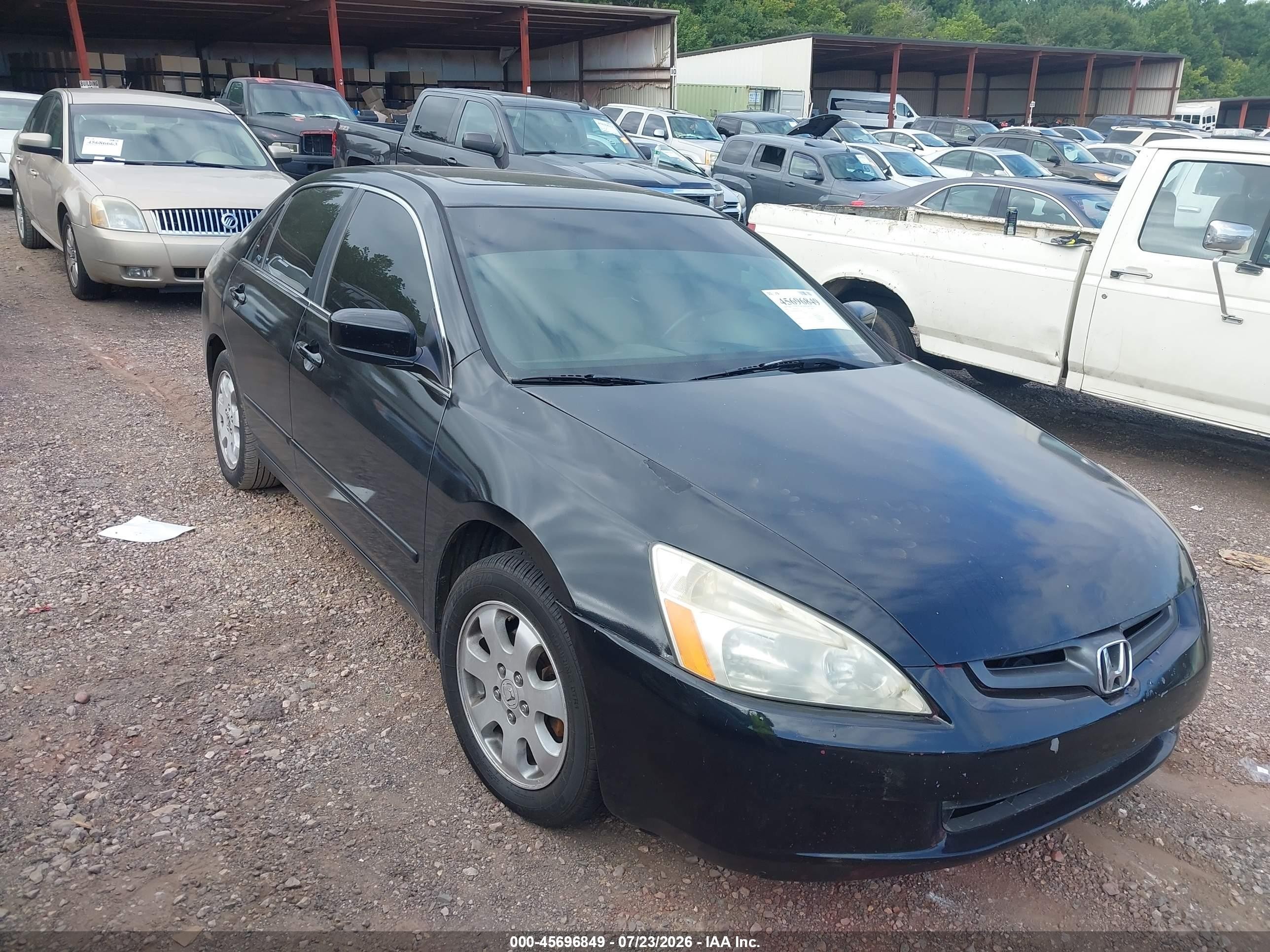 2004 Honda Accord 2.4 Ex Black vin: 1HGCM558X4A042108