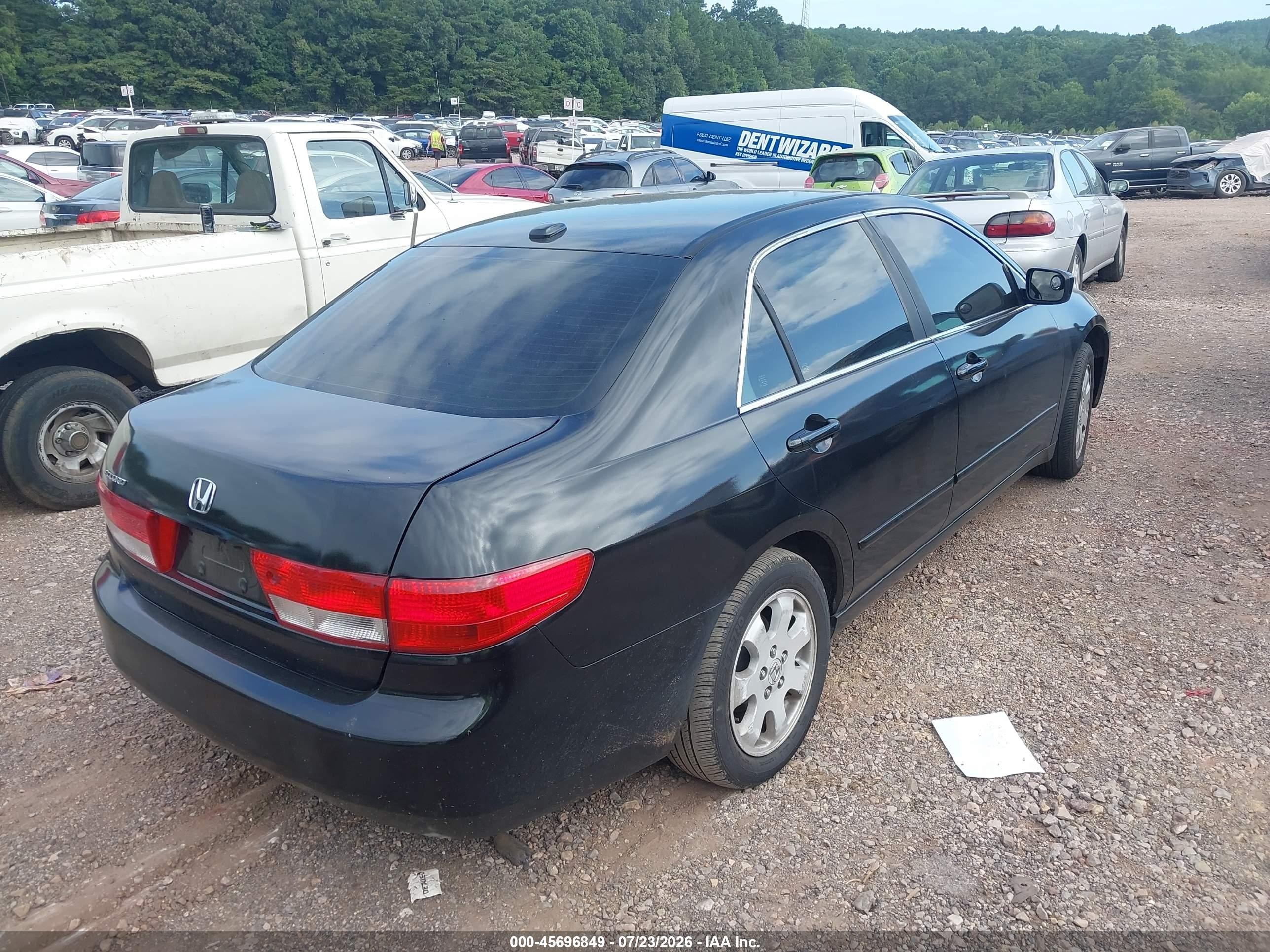2004 Honda Accord 2.4 Ex Black vin: 1HGCM558X4A042108