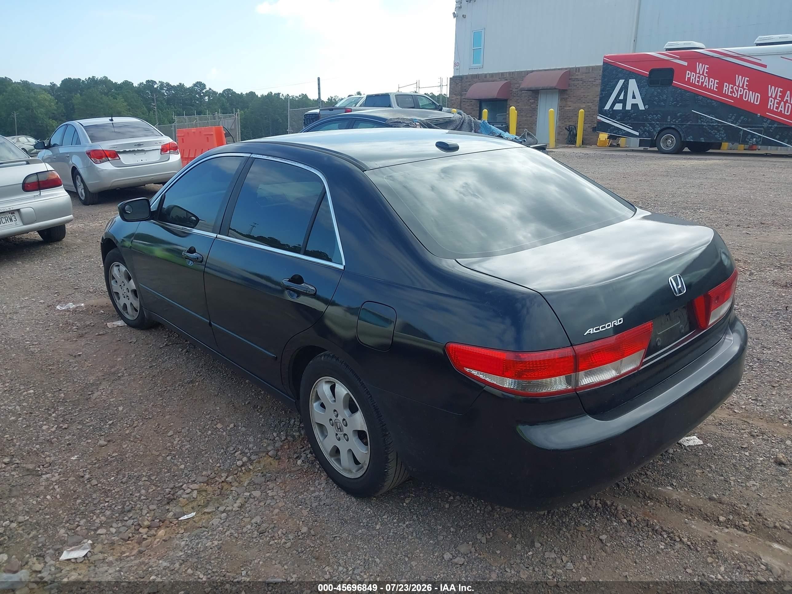 2004 Honda Accord 2.4 Ex Black vin: 1HGCM558X4A042108